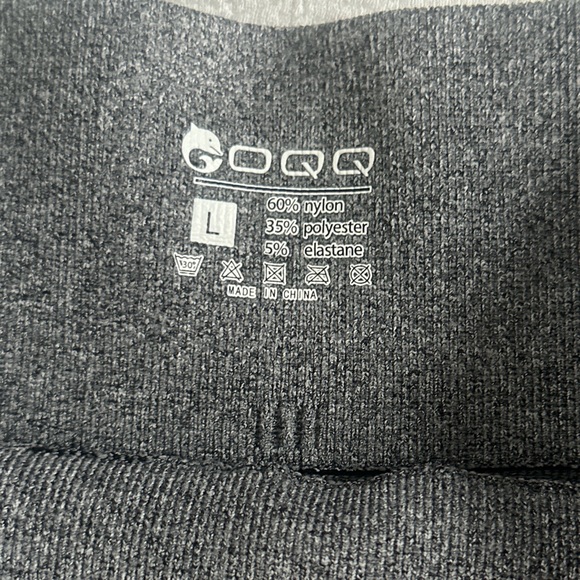 🍑Gray Bike Shorts with tummy control high Waistband Booty enhancing 🍑 - Picture 2 of 5